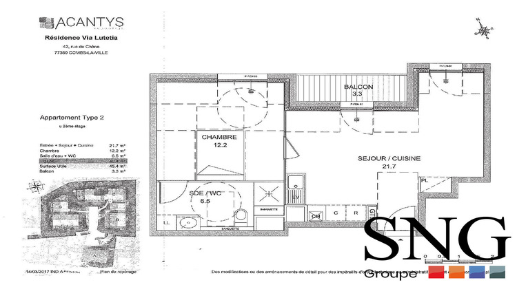 Ma-Cabane - Location Appartement Combs-la-Ville, 40 m²