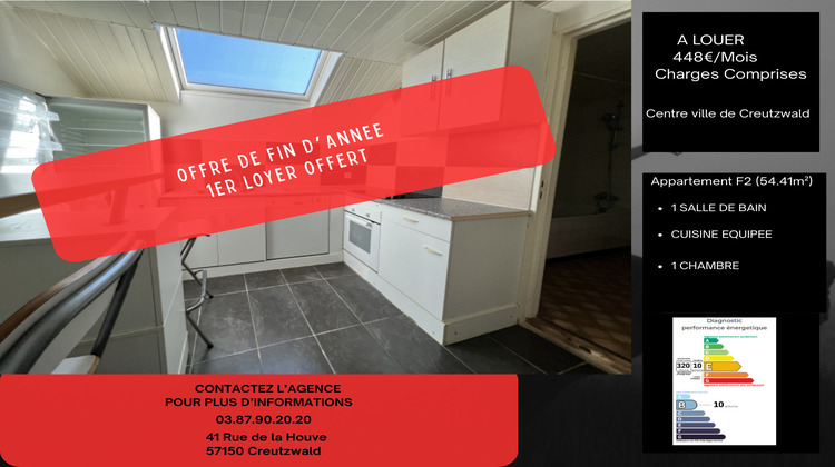 Ma-Cabane - Location Appartement Creutzwald, 54 m²