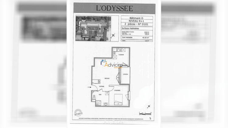 Ma-Cabane - Location Appartement Dammarie-les-Lys, 45 m²