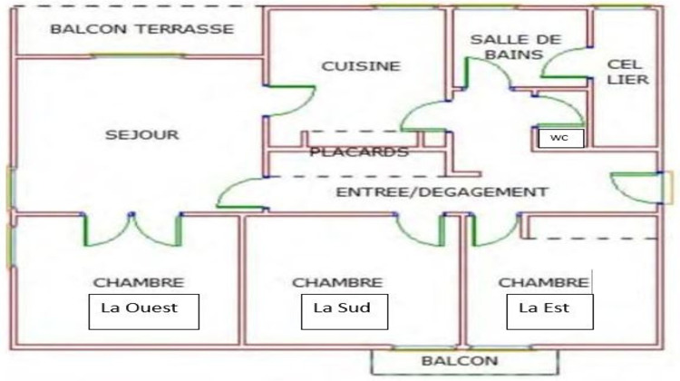 Ma-Cabane - Location Appartement Dax, 79 m²