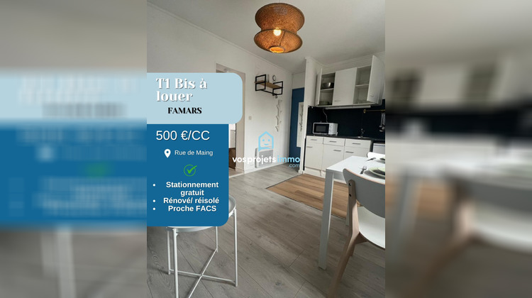 Ma-Cabane - Location Appartement Famars, 18 m²