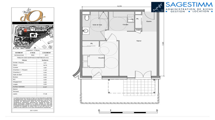 Ma-Cabane - Location Appartement FLEURY-LES-AUBRAIS, 42 m²