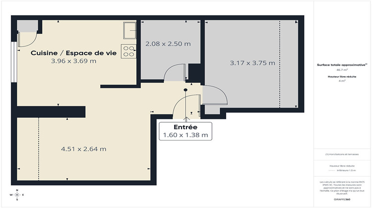 Ma-Cabane - Location Appartement FORBACH, 39 m²
