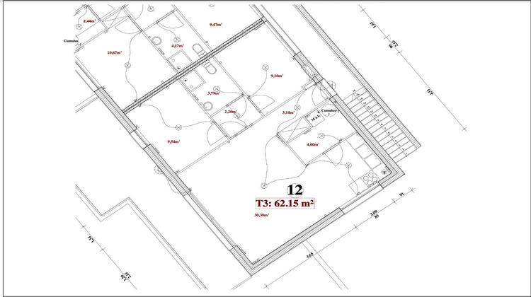 Ma-Cabane - Location Appartement FOURNES-EN-WEPPES, 62 m²