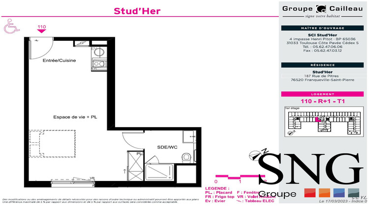 Ma-Cabane - Location Appartement Franqueville-Saint-Pierre, 30 m²