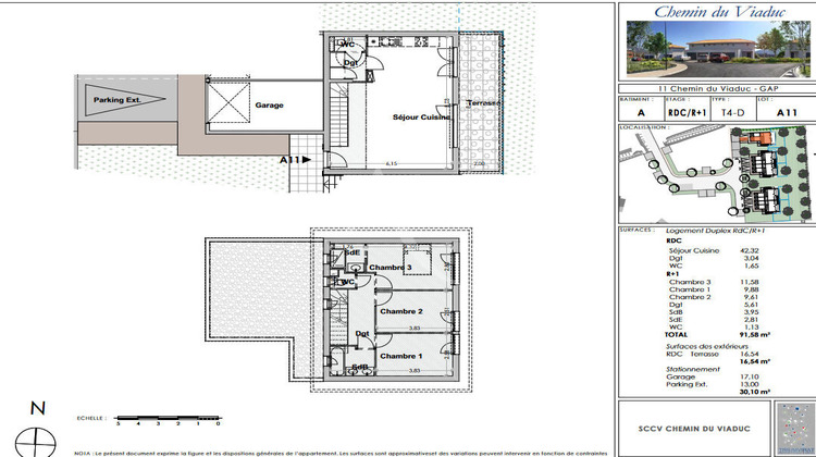 Ma-Cabane - Location Appartement GAP, 92 m²