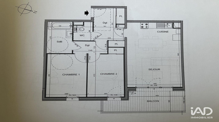 Ma-Cabane - Location Appartement Gex, 67 m²
