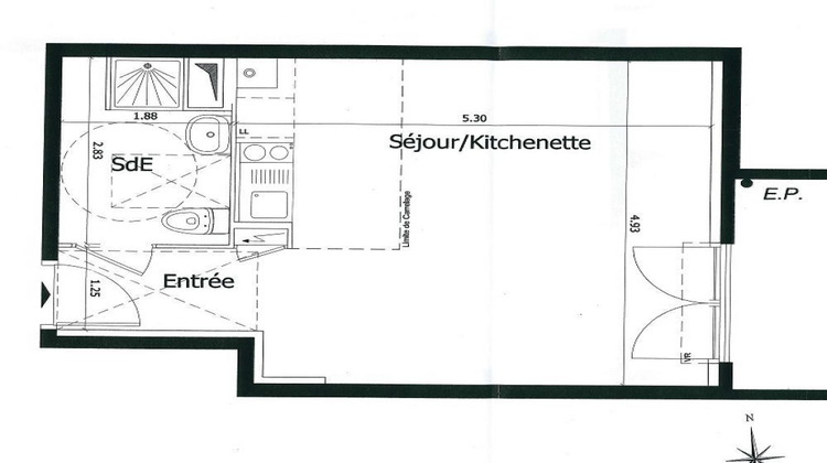 Ma-Cabane - Location Appartement GIF-SUR-YVETTE, 29 m²