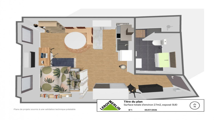 Ma-Cabane - Location Appartement GONFARON, 27 m²