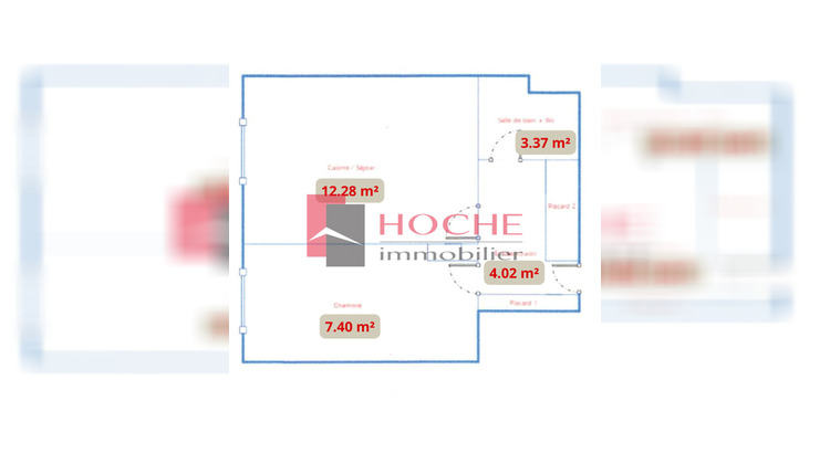 Ma-Cabane - Location Appartement GRENOBLE, 29 m²