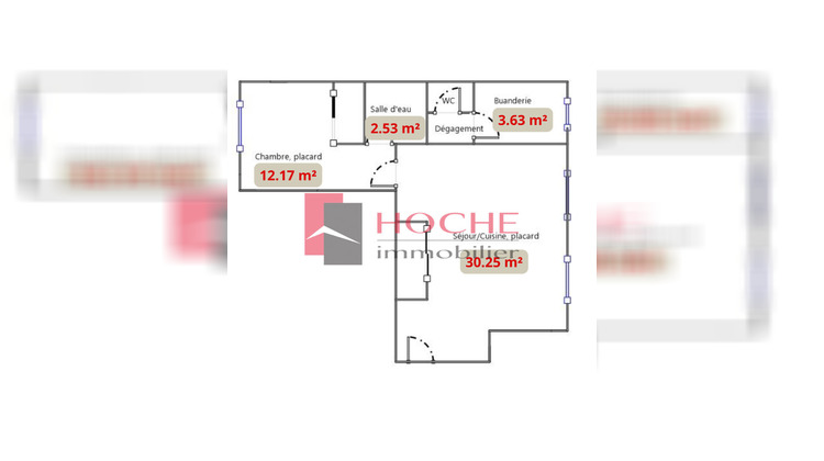 Ma-Cabane - Location Appartement GRENOBLE, 52 m²