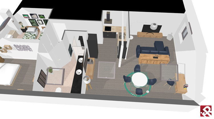 Ma-Cabane - Location Appartement Guéret, 53 m²