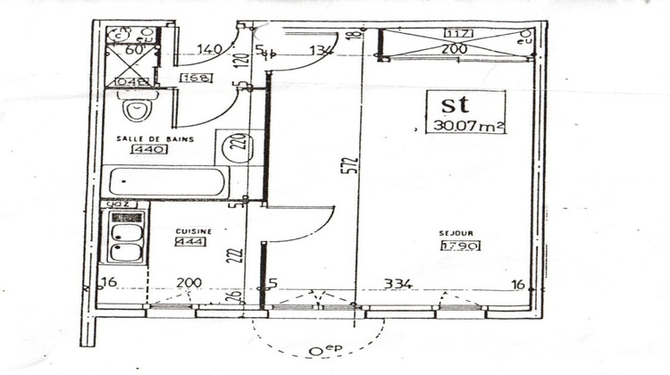 Ma-Cabane - Location Appartement GUYANCOURT, 30 m²