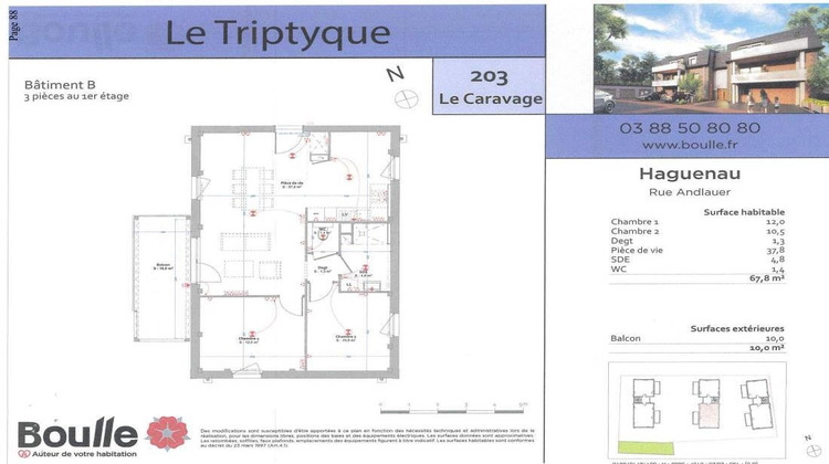 Ma-Cabane - Location Appartement Haguenau, 67 m²