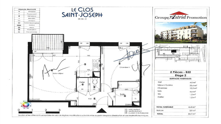 Ma-Cabane - Location Appartement HALLUIN, 47 m²