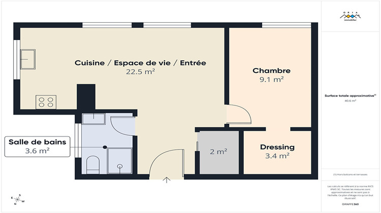 Ma-Cabane - Location Appartement HOUDEMONT, 41 m²