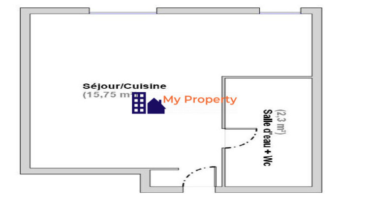 Ma-Cabane - Location Appartement Houilles, 18 m²