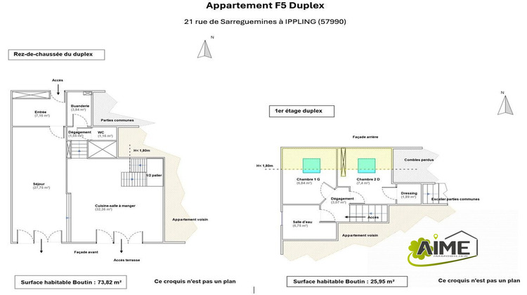 Ma-Cabane - Location Appartement Ippling, 100 m²