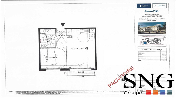 Ma-Cabane - Location Appartement L'Haÿ-les-Roses, 41 m²