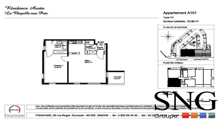 Ma-Cabane - Location Appartement LA CHAPELLE AUX POTS, 53 m²