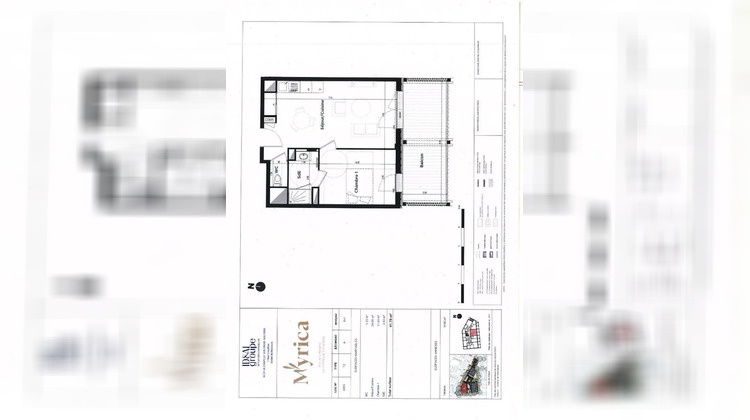 Ma-Cabane - Location Appartement LA CHAPELLE-SUR-ERDRE, 41 m²