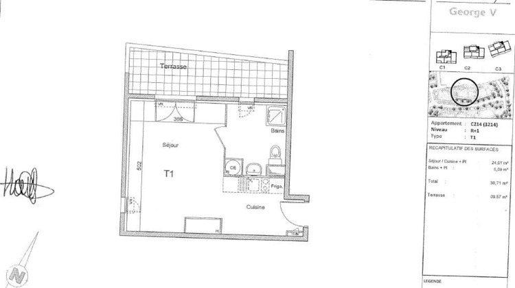 Ma-Cabane - Location Appartement La Ciotat, 30 m²