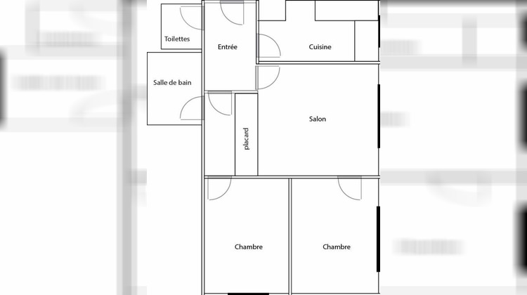 Ma-Cabane - Location Appartement LA GARENNE-COLOMBES, 62 m²