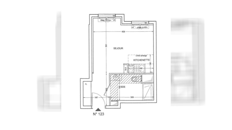 Ma-Cabane - Location Appartement LA GARENNE-COLOMBES, 24 m²