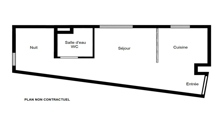 Ma-Cabane - Location Appartement LA GARENNE-COLOMBES, 24 m²