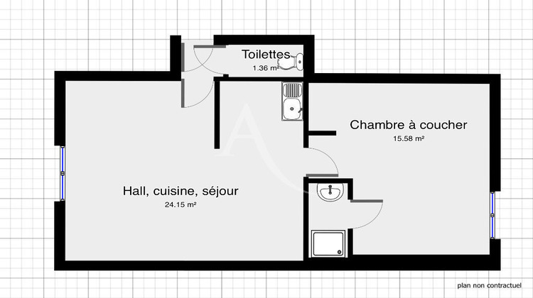 Ma-Cabane - Location Appartement LA MENITRE, 43 m²