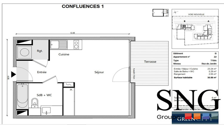 Ma-Cabane - Location Appartement Labarthe-sur-Lèze, 30 m²