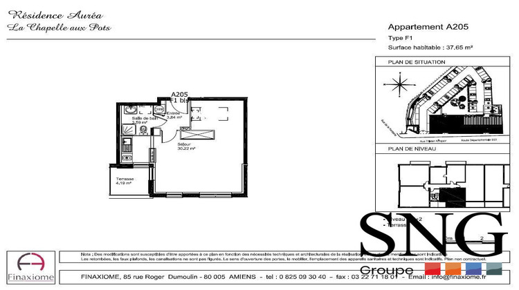 Ma-Cabane - Location Appartement Lachapelle-aux-Pots, 38 m²