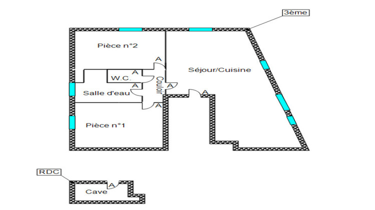 Ma-Cabane - Location Appartement Laguenne, 36 m²