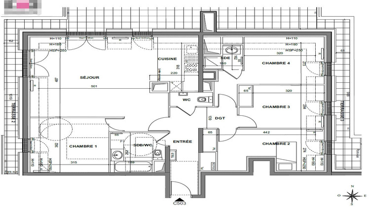 Ma-Cabane - Location Appartement LE BLANC-MESNIL, 11 m²