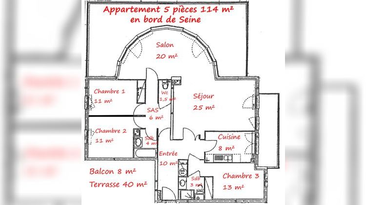 Ma-Cabane - Location Appartement LE PORT-MARLY, 114 m²