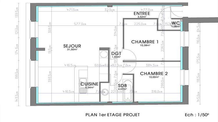 Ma-Cabane - Location Appartement Lens, 67 m²