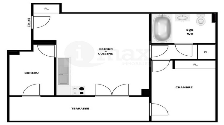 Ma-Cabane - Location Appartement LEVALLOIS-PERRET, 39 m²