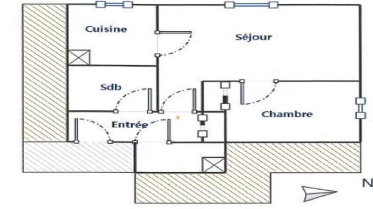 Ma-Cabane - Location Appartement Lisieux, 31 m²