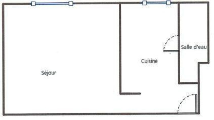 Ma-Cabane - Location Appartement Lisieux, 23 m²