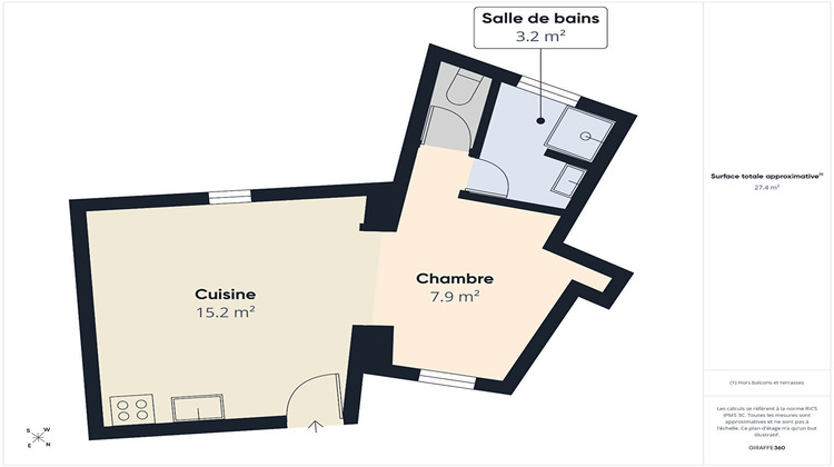 Ma-Cabane - Location Appartement LORMAYE, 27 m²