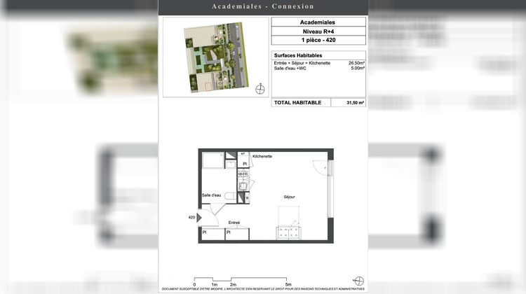Ma-Cabane - Location Appartement LORMONT, 31 m²