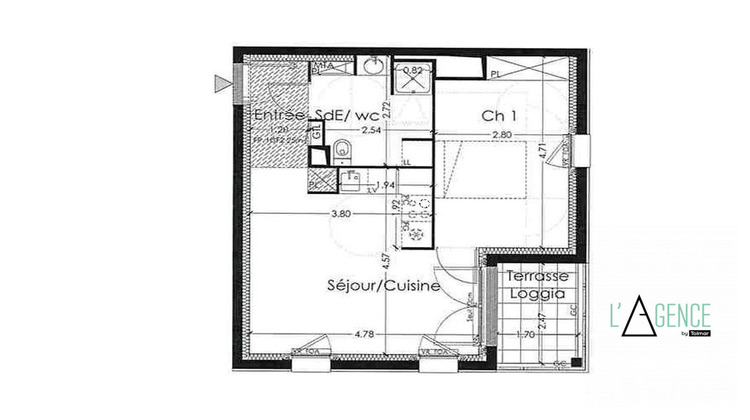 Ma-Cabane - Location Appartement Lormont, 41 m²