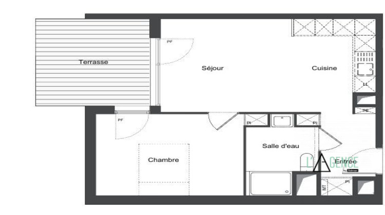 Ma-Cabane - Location Appartement Lormont, 42 m²