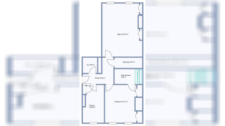 Ma-Cabane - Location Appartement Lyon, 70 m²