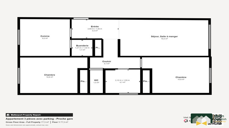 Ma-Cabane - Location Appartement Mainvilliers, 65 m²