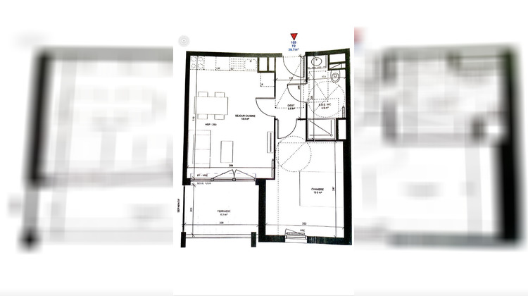 Ma-Cabane - Location Appartement MARSEILLE 12, 40 m²