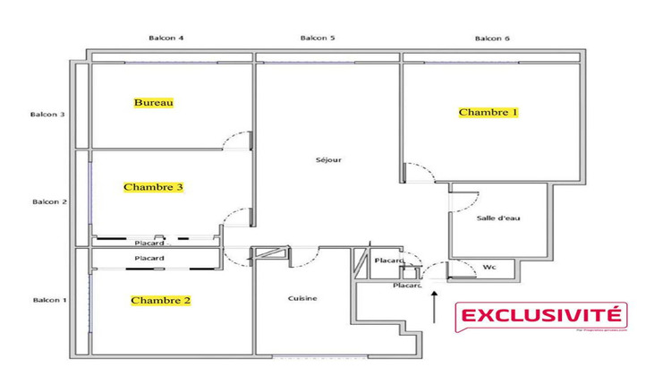 Ma-Cabane - Location Appartement MARSEILLE, 91 m²
