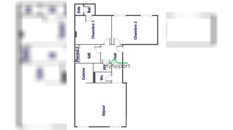 Ma-Cabane - Location Appartement Marseille, 54 m²