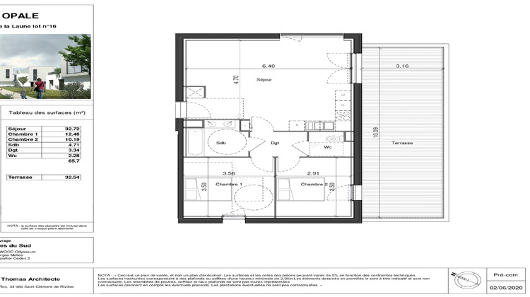 Ma-Cabane - Location Appartement Marsillargues, 65 m²