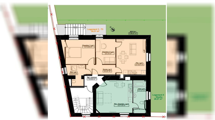 Ma-Cabane - Location Appartement Mayenne, 27 m²